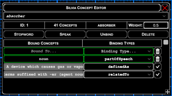 SILVIA Concept Editor