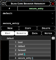 SILVIA Studio Behaviors